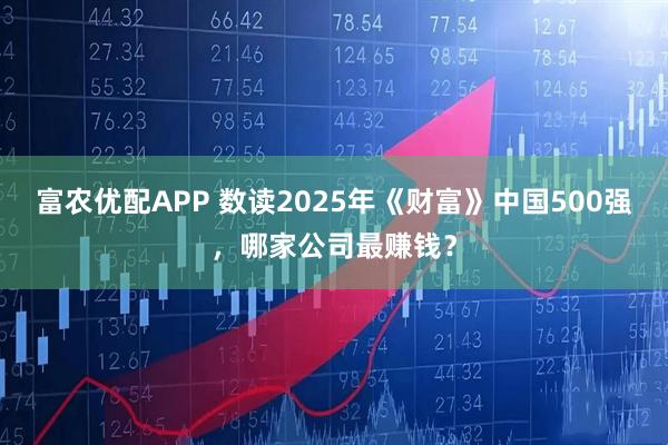 富农优配APP 数读2025年《财富》中国500强，哪家公司最赚钱？